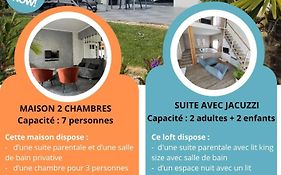 EMLAVIE - Maison familiale OU Loft SPA - à 3km Futuroscope